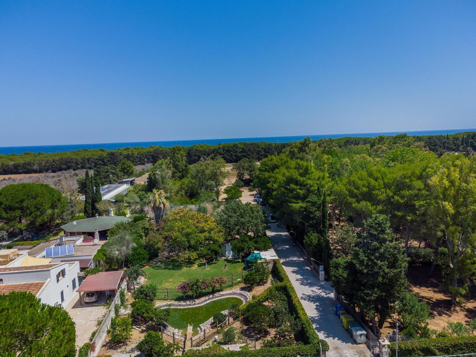 Bio Agriturismo Salos Alimini Bagian luar foto