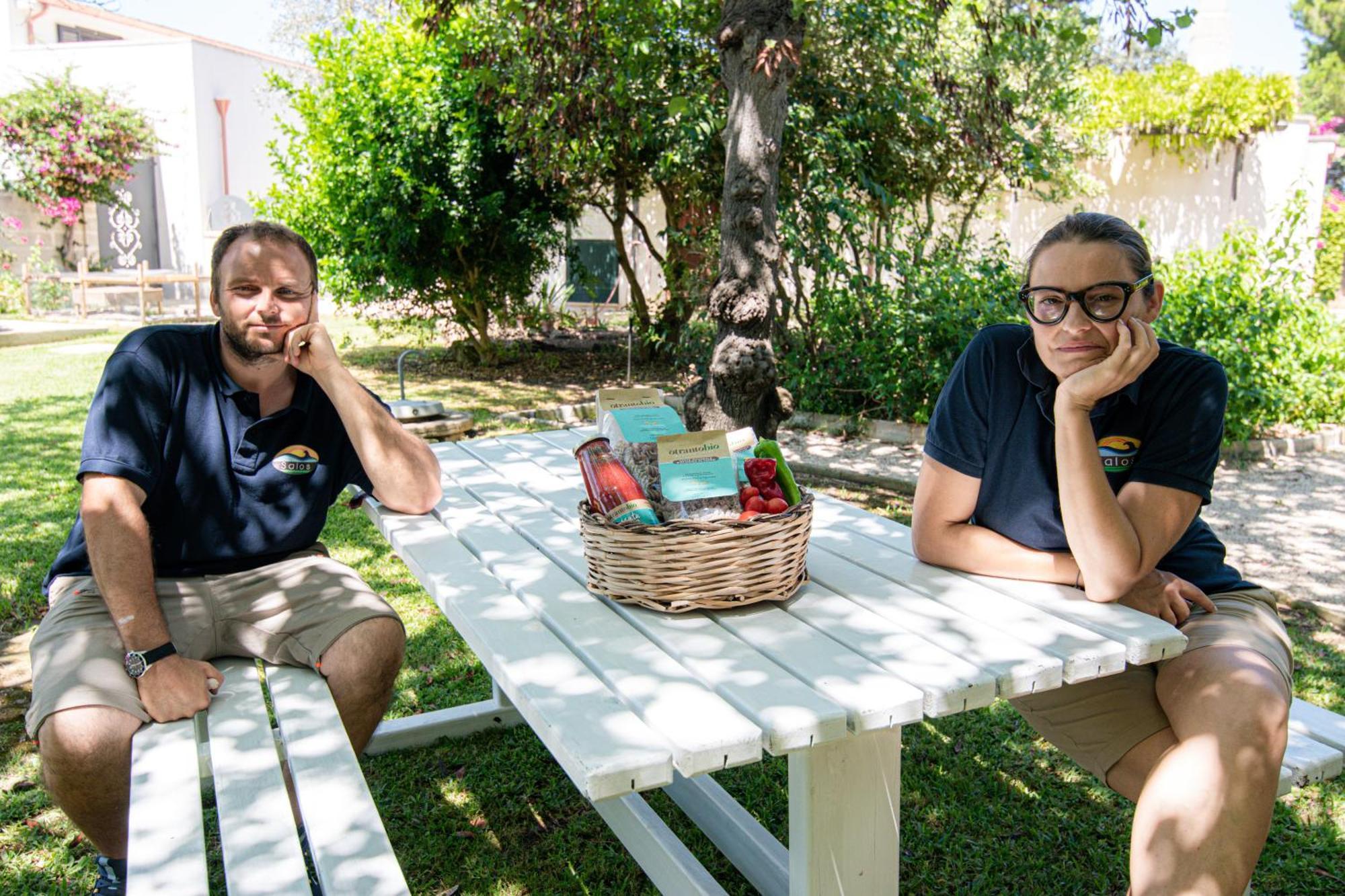 Bio Agriturismo Salos Alimini Bagian luar foto